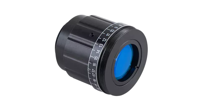 Einer unserer Compact Beam Expander passend zu gepulsten Faserlasern.