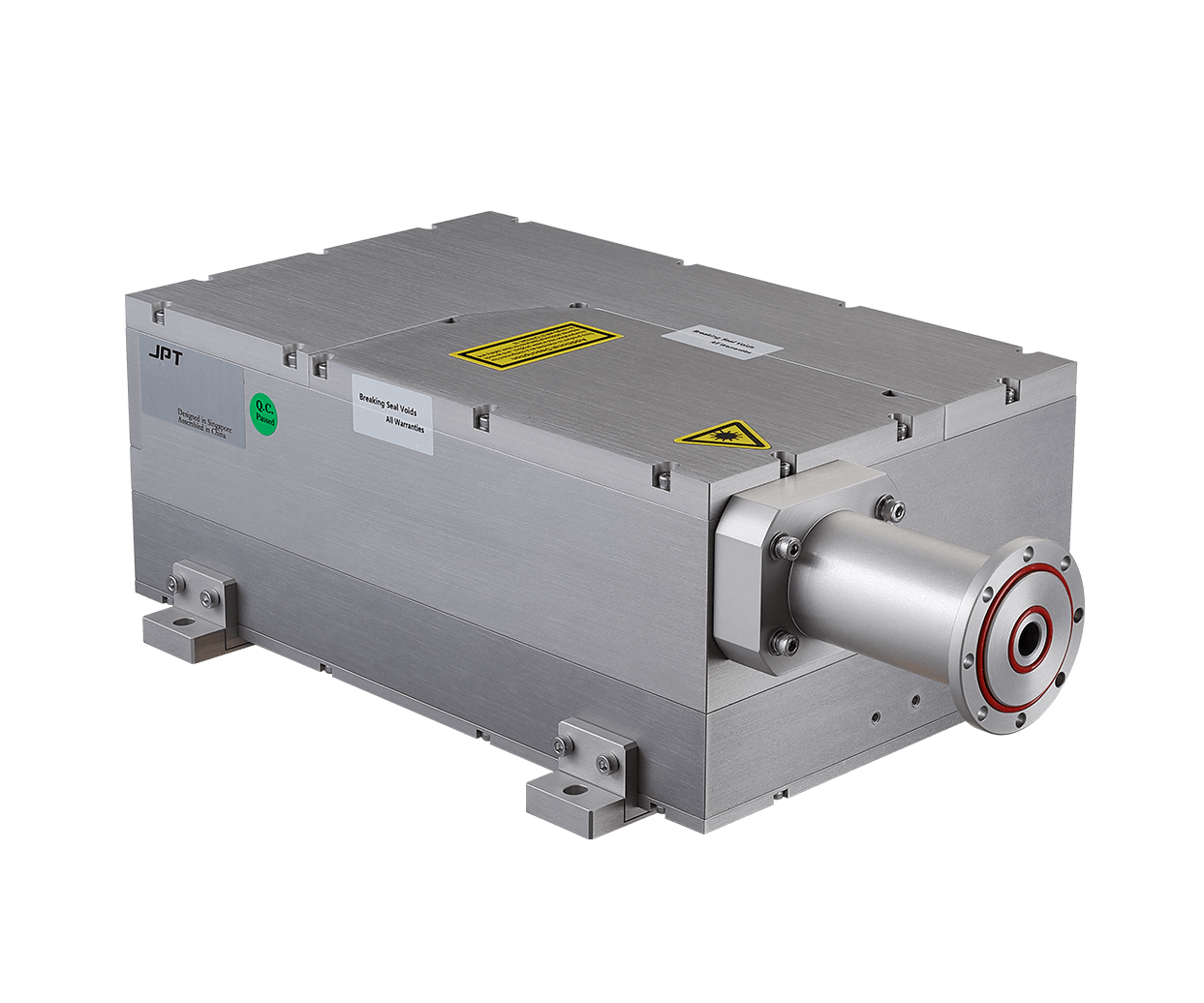 DPSS UV / NANO Laser at 355 nm for laser marking on stainless steel.