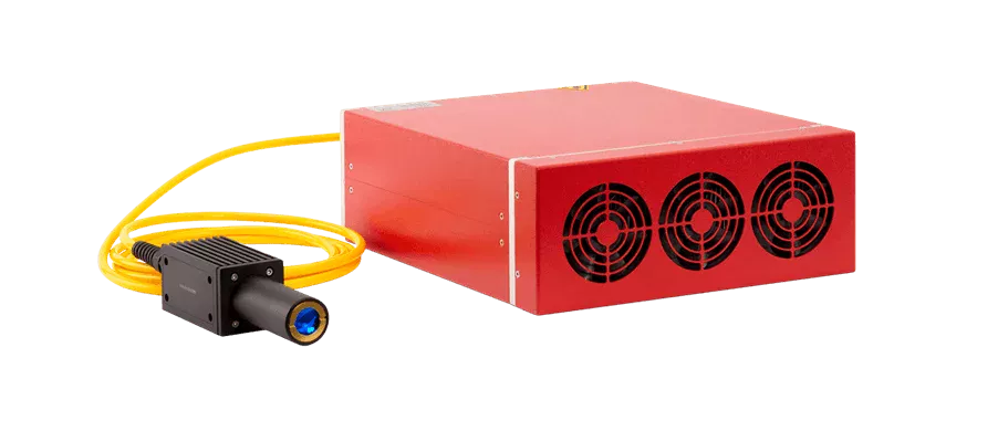 Kompakter MOPA-Faserlaser aus unserer M7-Serie. Perfekt für die Laserbeschriftung und -gravur.